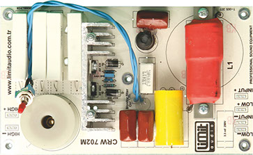 Profesyonel ses filitreleri, pasif crossover, 2 yollu crossover, tek yollu crossover, tiz koruma devresi, 
